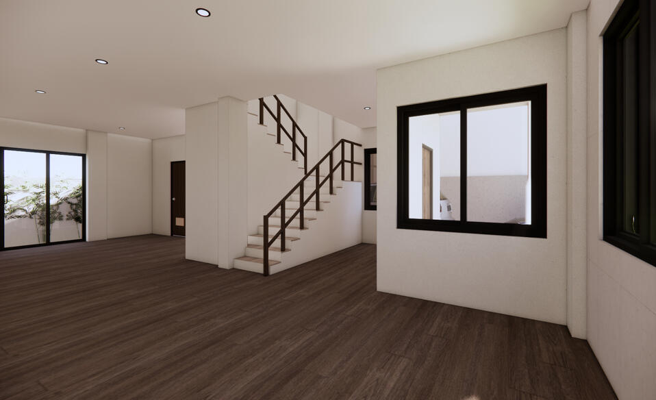 Living Area - Stairs